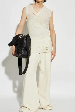 Rick Owens DRKSHDW cream Pants Geth Belas