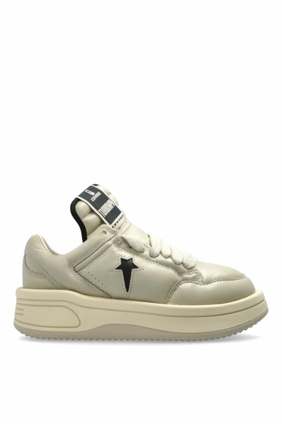 Rick Owens DRKSHDW cream Rick Owens DRKSHDW X CONVERSE