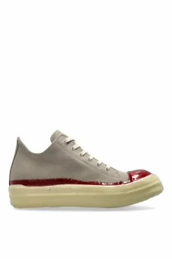 Rick Owens DRKSHDW GREY Sports shoes `Doop`