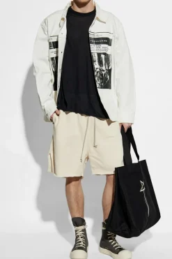 Rick Owens DRKSHDW WHITE Denim jacket