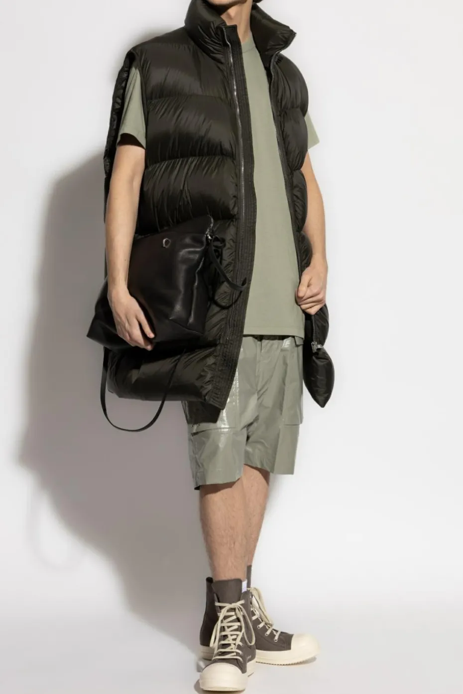 Rick Owens GREEN T-shirt Level T