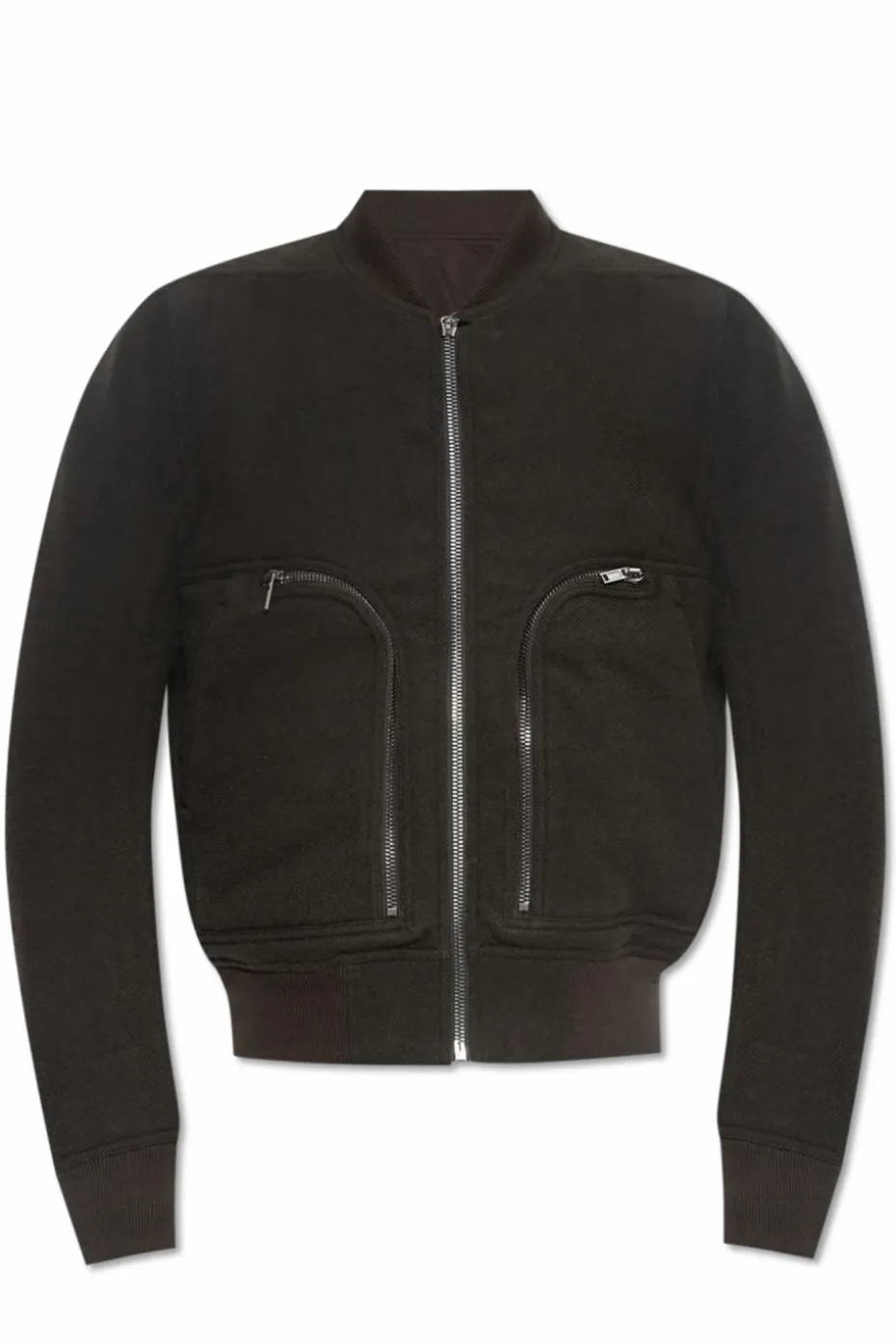 Rick Owens GREEN Wool bomber jacket