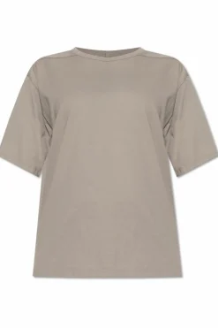 Rick Owens GREY Crew-neck T-shirt