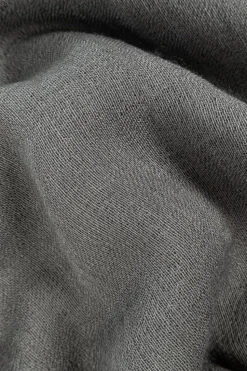 Rick Owens GREY Scarf with fringes