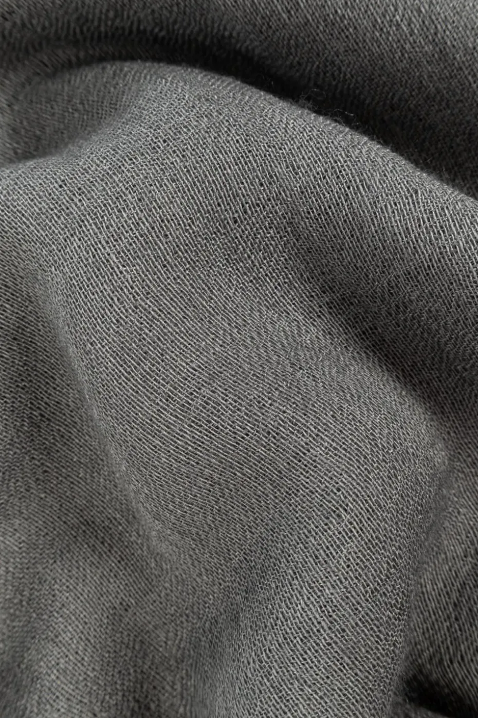 Rick Owens GREY Scarf with fringes