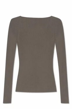 Rick Owens GREY Top with a back cut-out