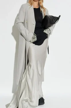 Rick Owens GREY Wool coat