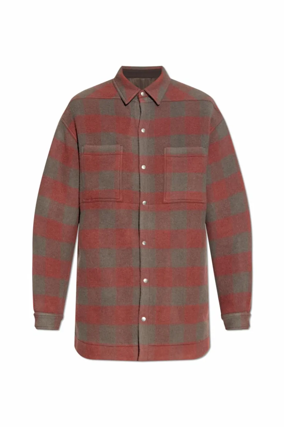 Rick Owens RED "Oversized" shirt