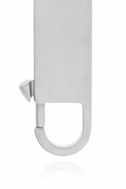 Rick Owens SILVER Brass keychain