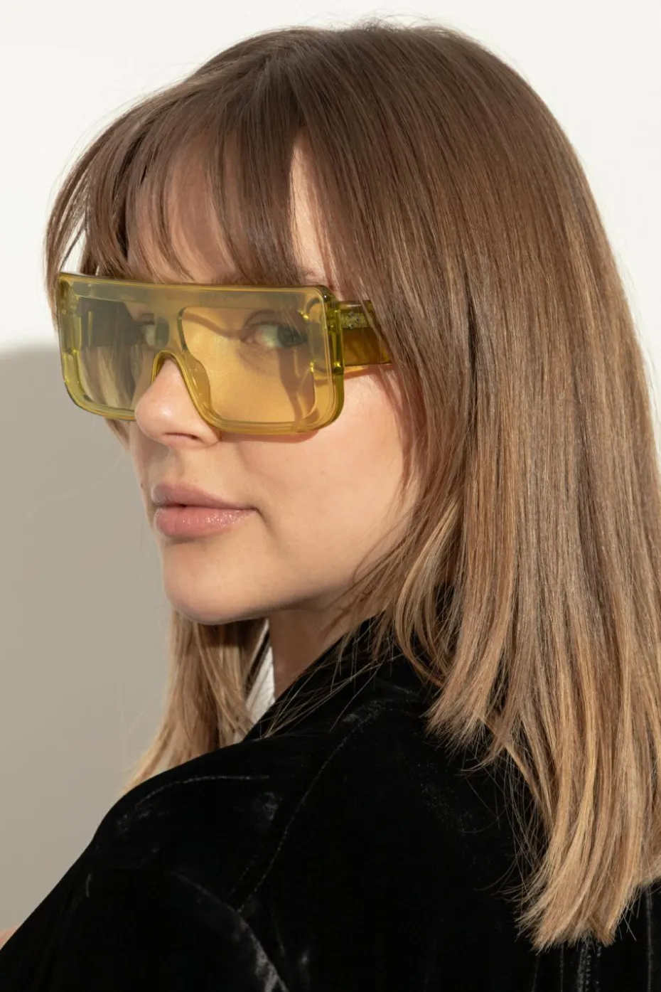 Rick Owens YELLOW Sunglasses
