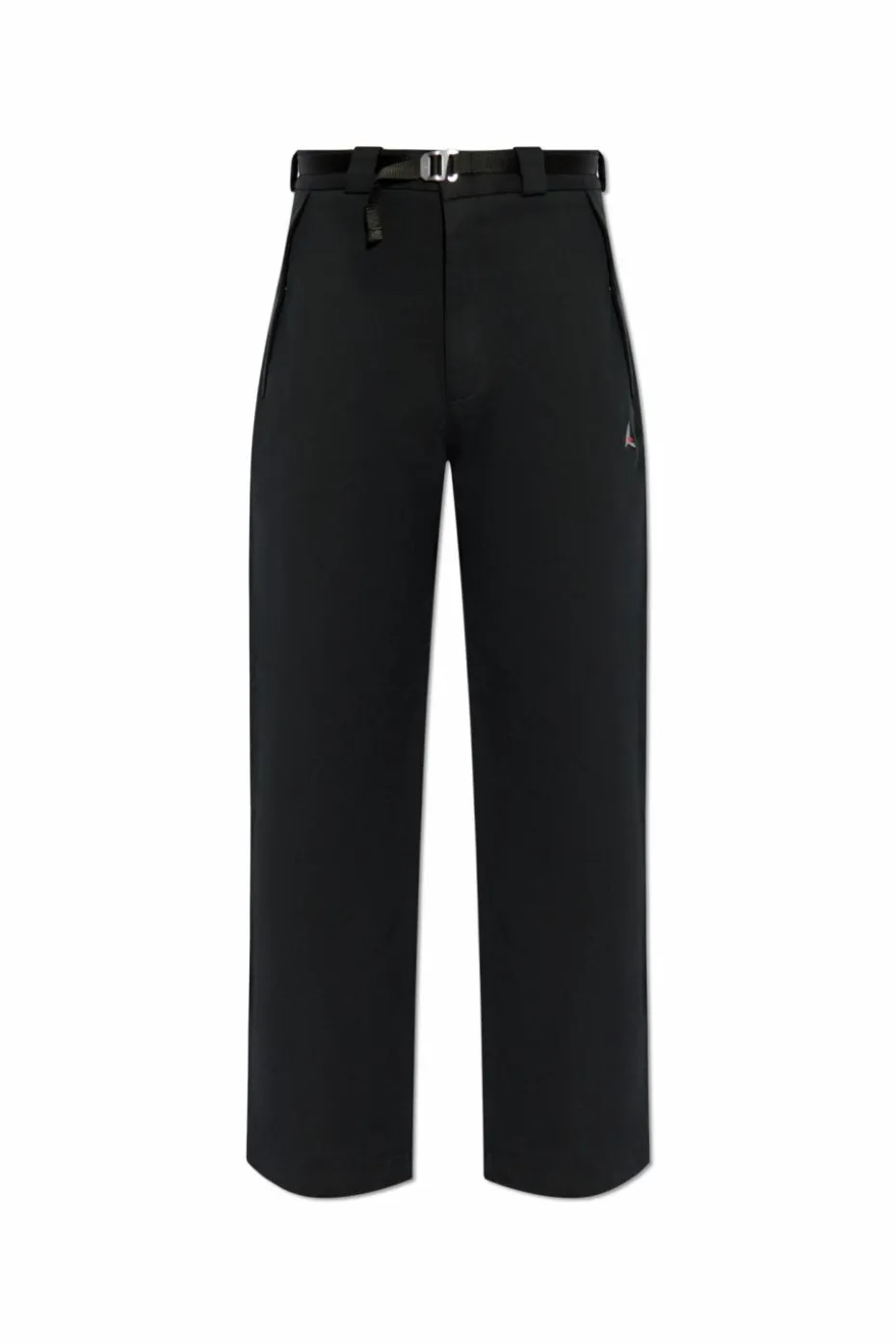 ROA BLACK Pants with logo