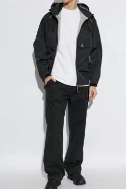 ROA BLACK Pants with logo