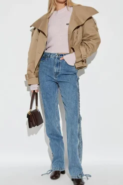 ROTATE BLUE Jeans with tie