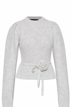 ROTATE GREY Wool sweater