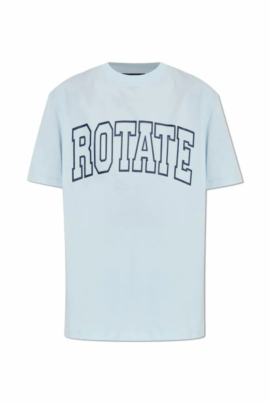 ROTATE light blue T-shirt with logo