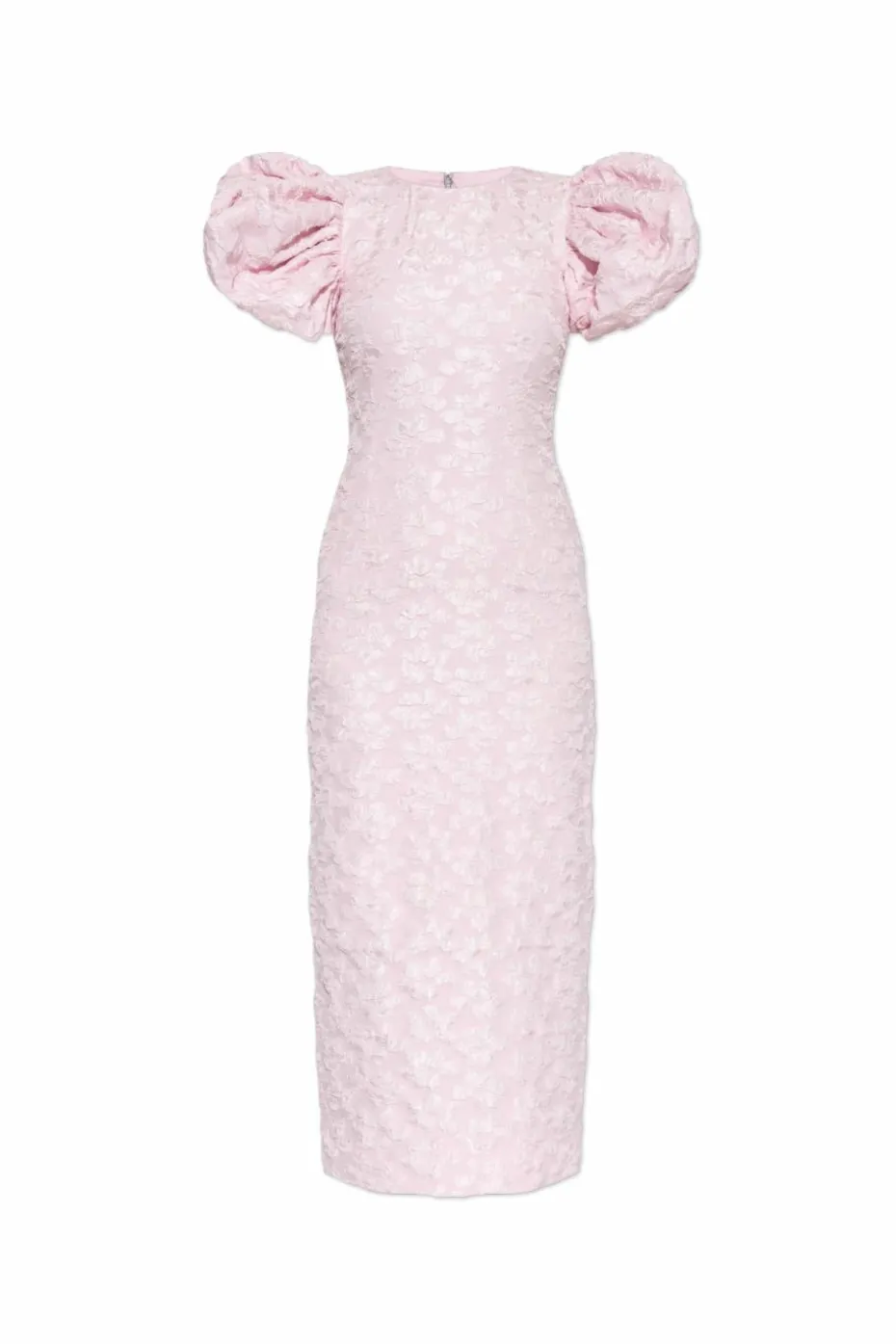 ROTATE PINK Dress with floral motif