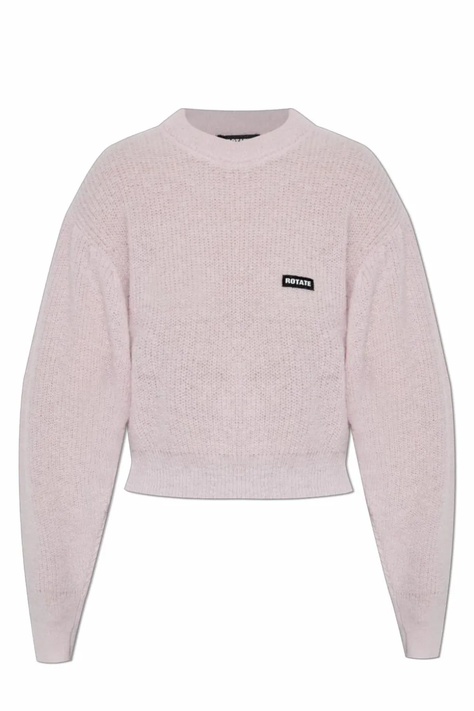 ROTATE PINK Sweater with logo