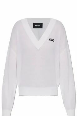 ROTATE WHITE Logo sweater