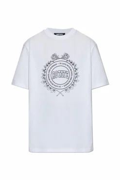 ROTATE WHITE T-shirt with logo