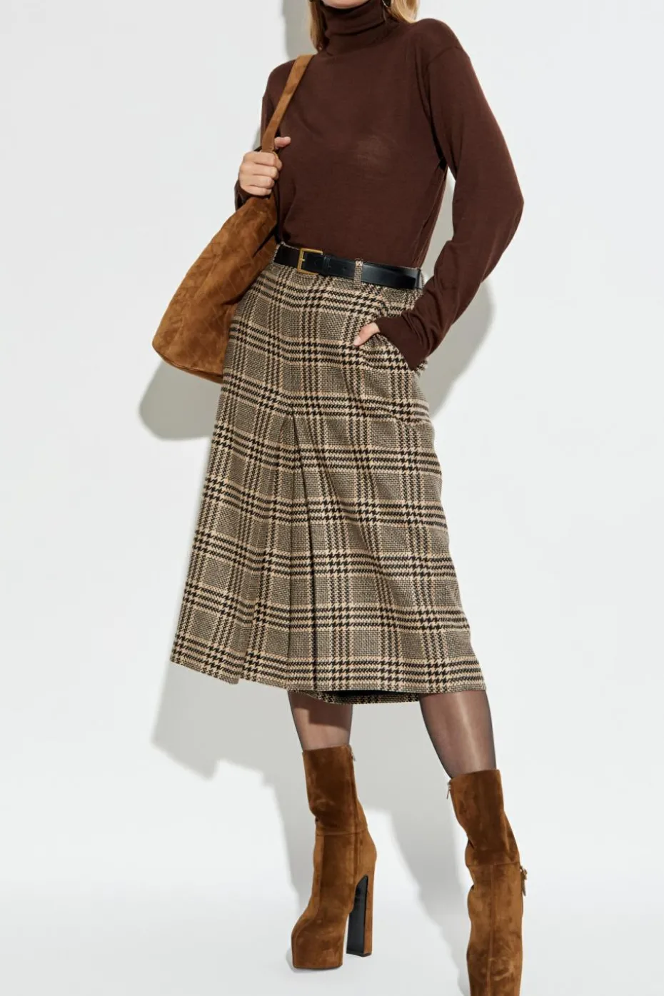 Saint Laurent beige Cashmere bermuda shorts
