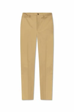 Saint Laurent beige Cotton trousers