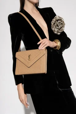 Saint Laurent beige ‘Gaby’ shoulder bag