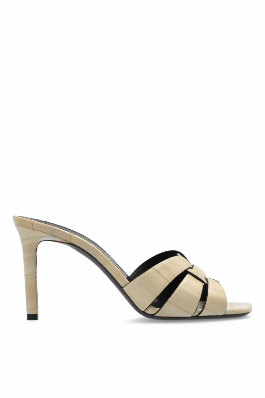 Saint Laurent beige Heeled Sandals 'Tribute'