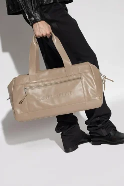 Saint Laurent beige Holdall bag