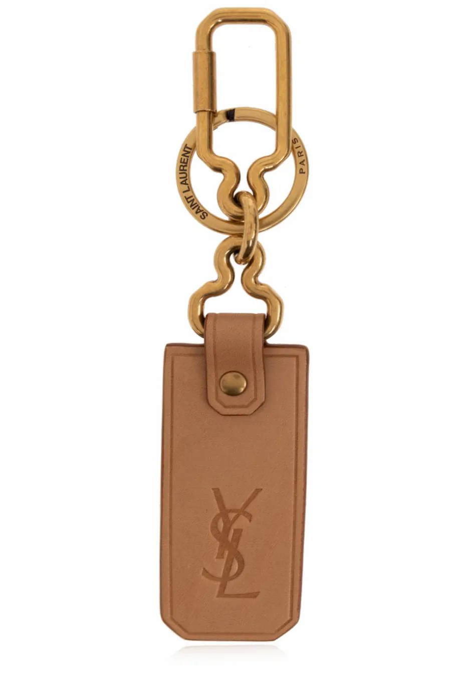 Saint Laurent beige Keychain