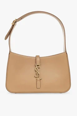 Saint Laurent beige Le 5 a 7ā shoulder bag