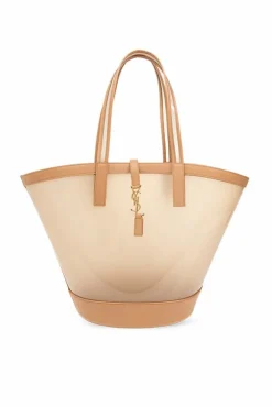 Saint Laurent beige āPanier Mediumā āshopperā type bag