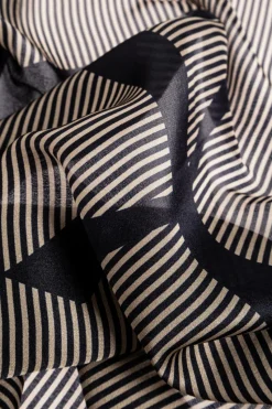 Saint Laurent beige Silk scarf