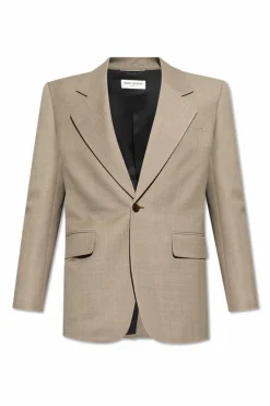 Saint Laurent beige Wool Blazer