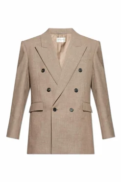Saint Laurent beige Wool blazer