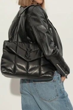 Saint Laurent BLACK ‘ Puffer’ shoulder bag