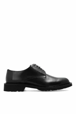 Saint Laurent BLACK ‘Army’ leather Derby shoes
