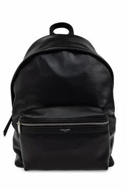 Saint Laurent BLACK Backpack āCityā