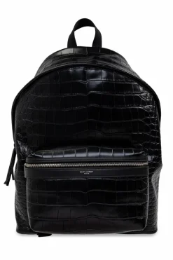 Saint Laurent BLACK Backpack āCityā