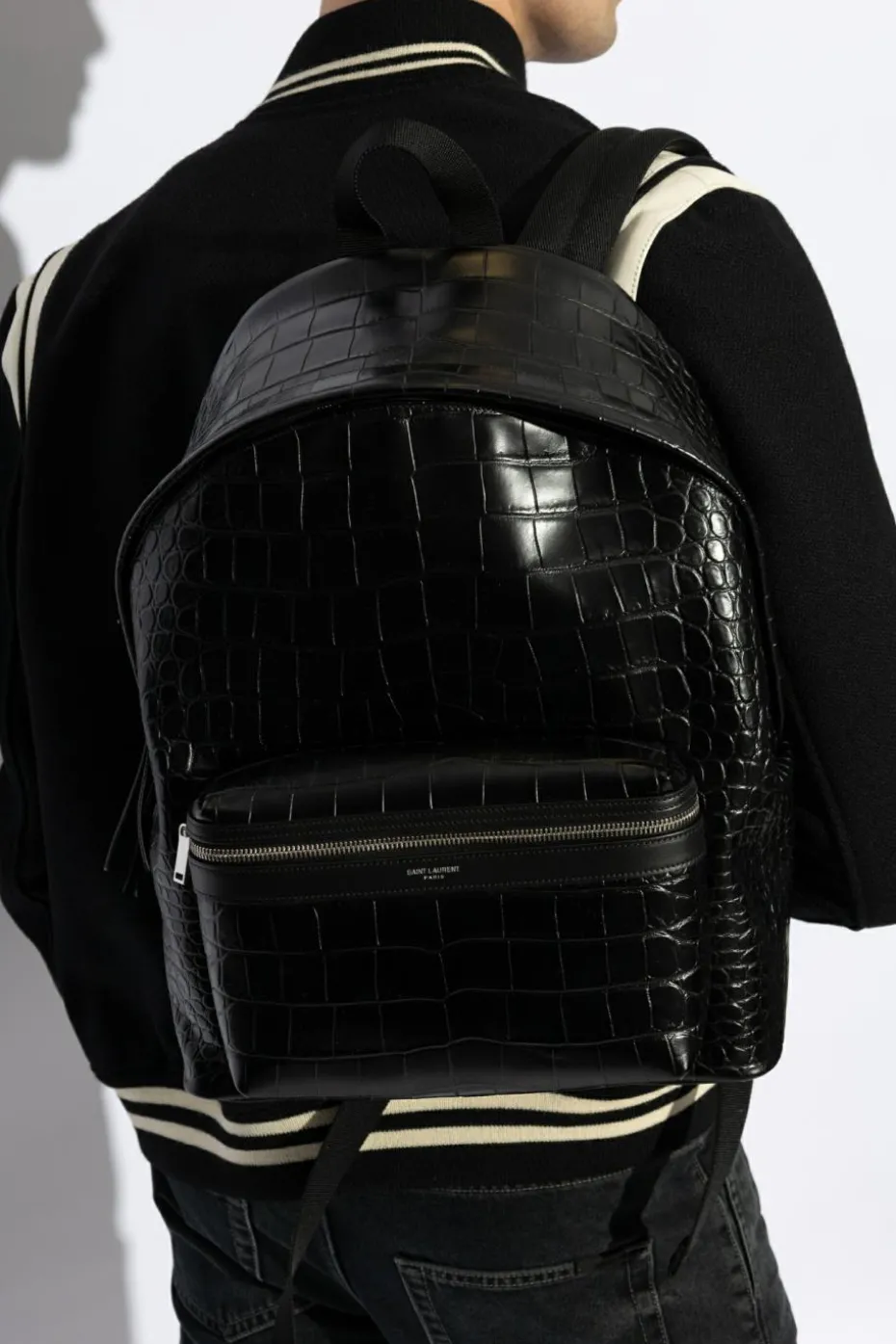 Saint Laurent BLACK Backpack ‘City’
