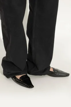 Saint Laurent BLACK Ballet Flats Poppy