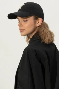Saint Laurent BLACK Baseball Cap