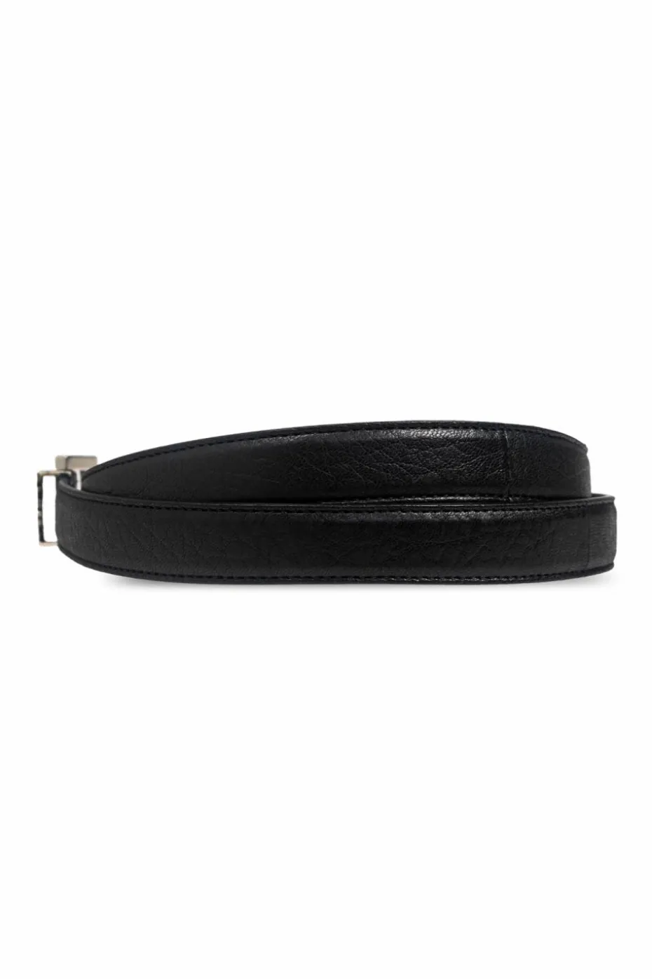 Saint Laurent BLACK Belt with logo