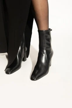 Saint Laurent BLACK ‘Betty’ heeled ankle boots
