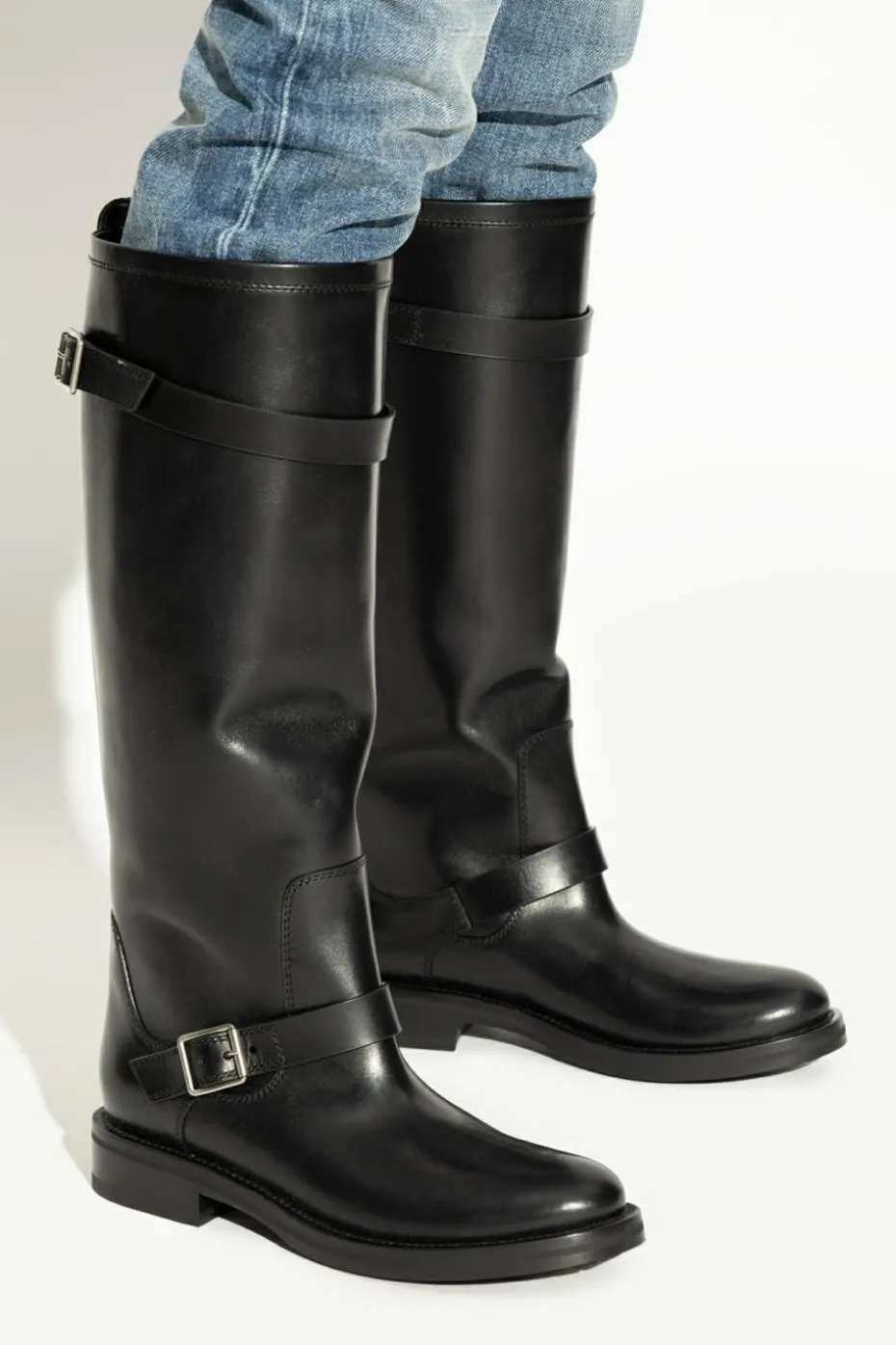 Saint Laurent BLACK Boots River