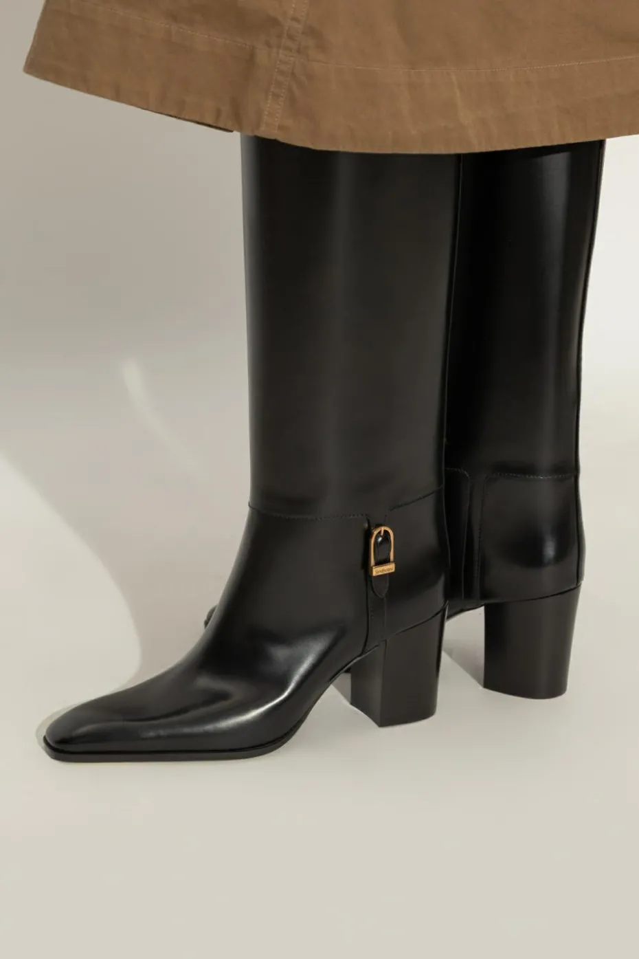 Saint Laurent BLACK Boots Julia