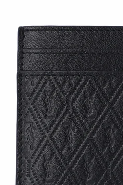 Saint Laurent BLACK Card case with logo