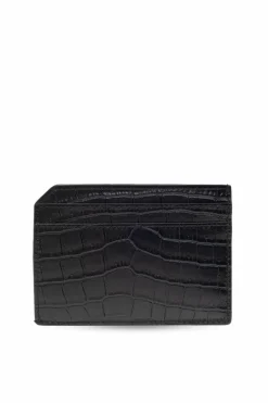 Saint Laurent BLACK Card holder with logo