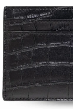 Saint Laurent BLACK Card holder with logo