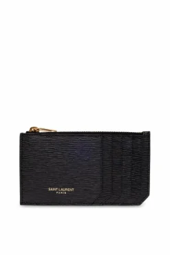 Saint Laurent BLACK Card case with logo