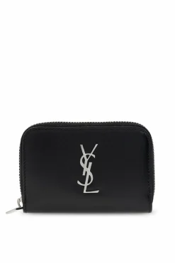 Saint Laurent BLACK Card case with logo